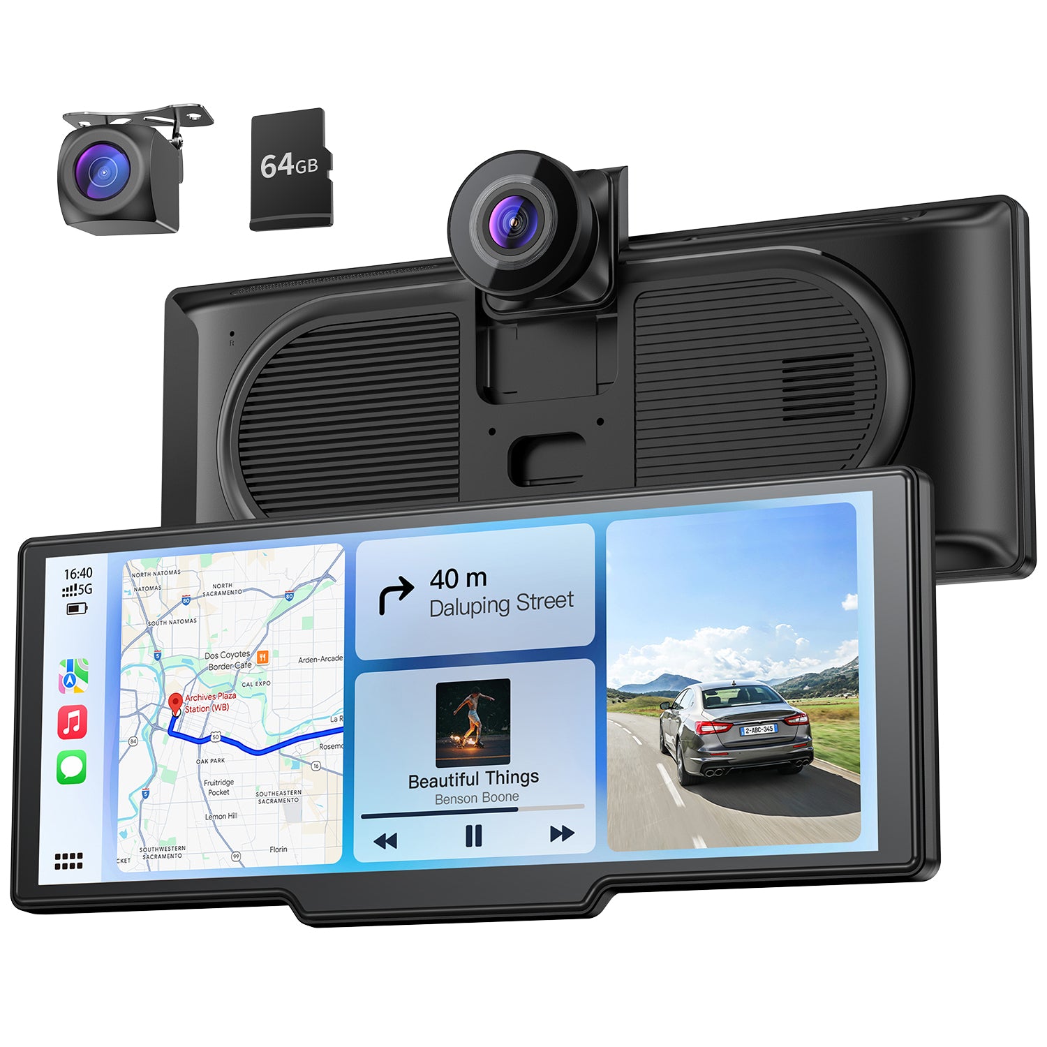 Krunia 9.26インチ オンダッシュモニターCarPlay対応 値下げ可 Amazon