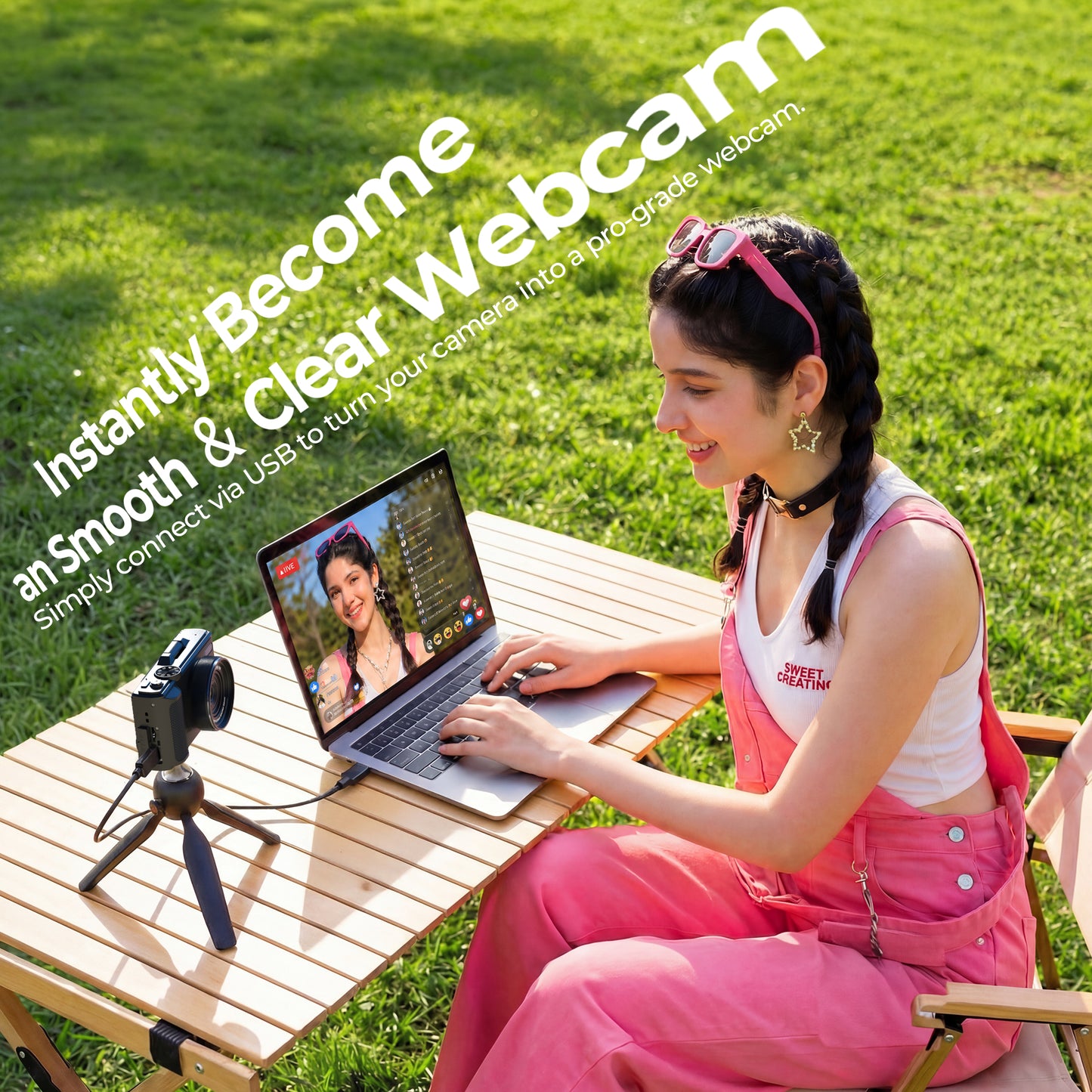 Krunia W8 Digital Camer 5K 80MP with Wi-Fi
