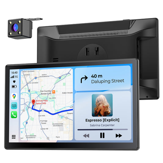 Krunia RC07 9 Inch Carplay/Android Auto Screen for Car